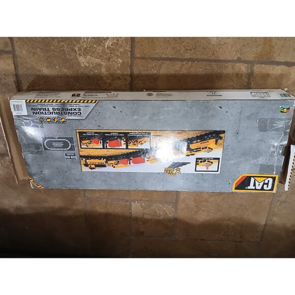 STORAGE BOX For 2014 Toy State CAT Caterpillar Construction Express Train Empty - Picture 14 of 16